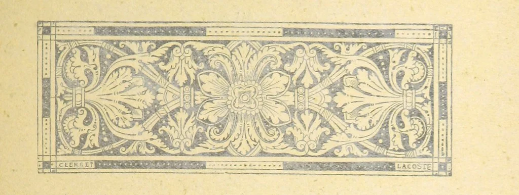 An illustration from Essai historique sur la Baronnie de Pujols en Agenais, 1891, leaf 589