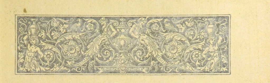 An illustration from Essai historique sur la Baronnie de Pujols en Agenais, 1891, leaf 95
