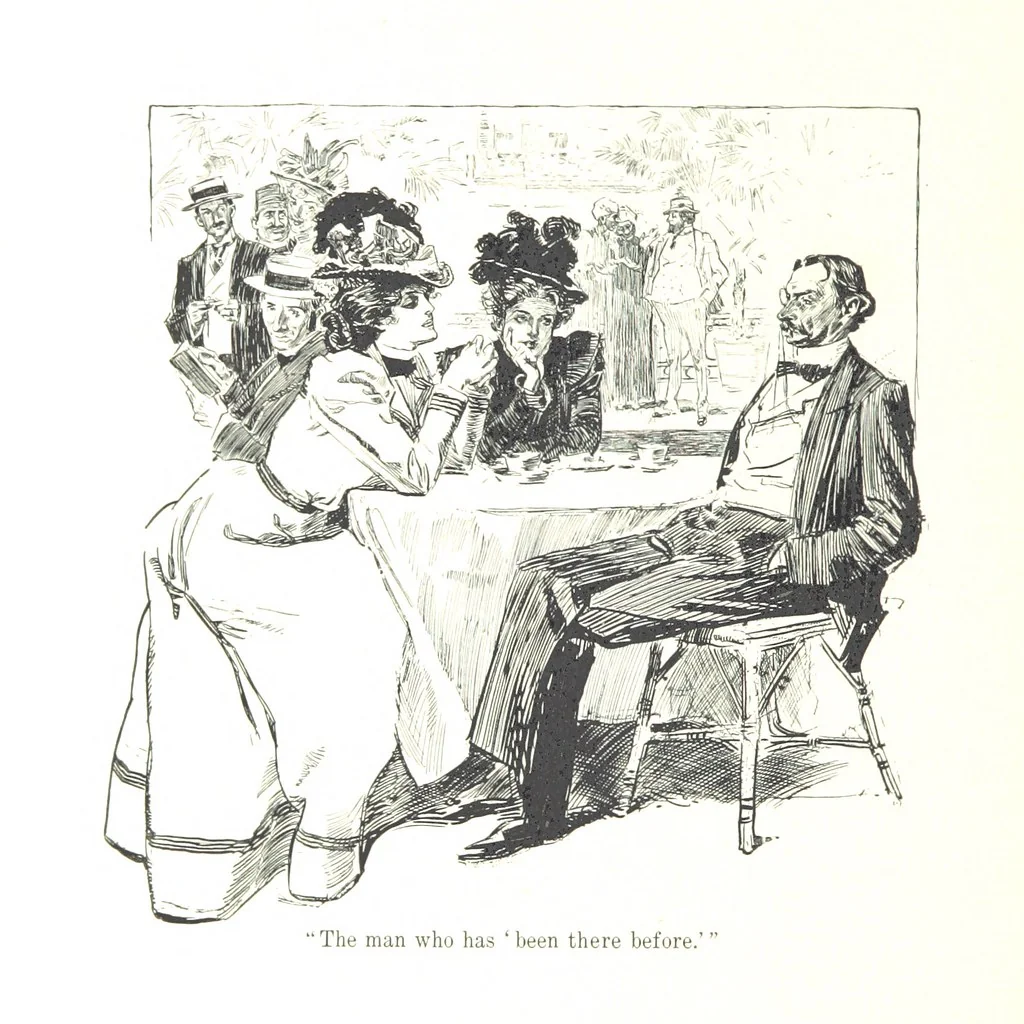 An illustration from Sketches in Egypt, 1899, leaf 128