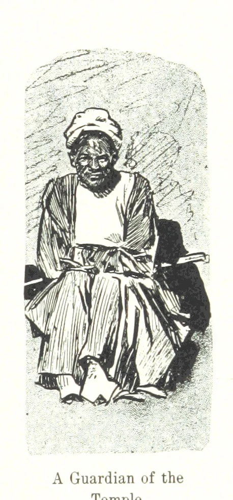 An illustration from Sketches in Egypt, 1899, leaf 71