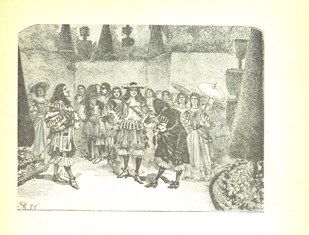 An illustration from Les Français du XVIIe siècle. Édition nouvelle et corrigée, 1893, leaf 11