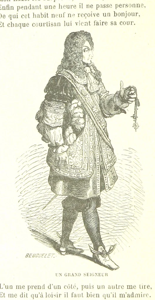 An illustration from Les Français du XVIIe siècle. Édition nouvelle et corrigée, 1893, leaf 28