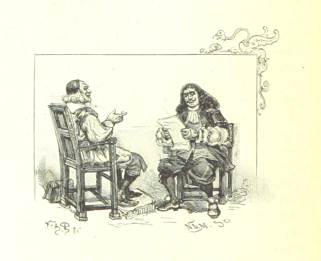 An illustration from Les Français du XVIIe siècle. Édition nouvelle et corrigée, 1893, leaf 312
