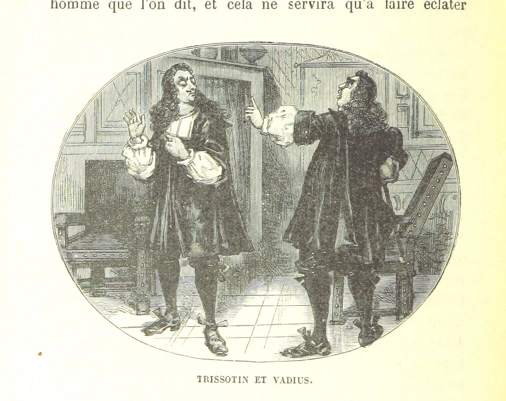 An illustration from Les Français du XVIIe siècle. Édition nouvelle et corrigée, 1893, leaf 362