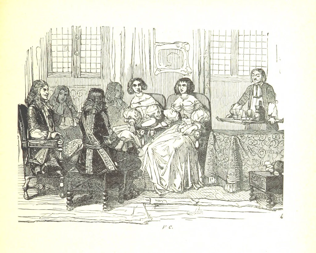 An illustration from Les Français du XVIIe siècle. Édition nouvelle et corrigée, 1893, leaf 407