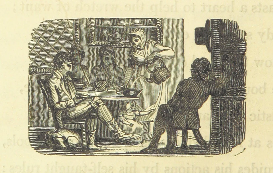 An illustration from Gilbert; or True Love rewarded: an amatory rural poem. [By J. Templeman. Illustrated, 1809, leaf 108