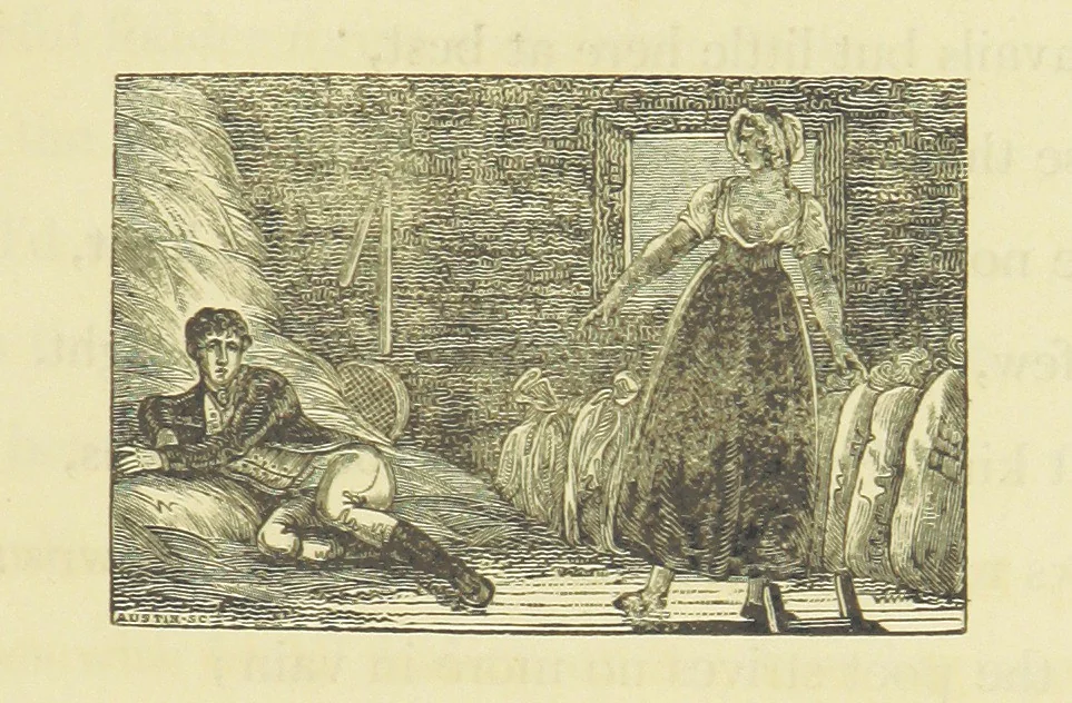 An illustration from Gilbert; or True Love rewarded: an amatory rural poem. [By J. Templeman. Illustrated, 1809, leaf 111