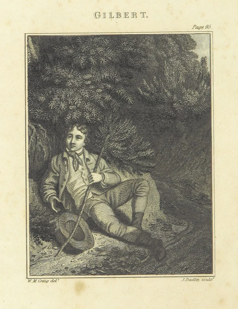 An illustration from Gilbert; or True Love rewarded: an amatory rural poem. [By J. Templeman. Illustrated, 1809, leaf 144
