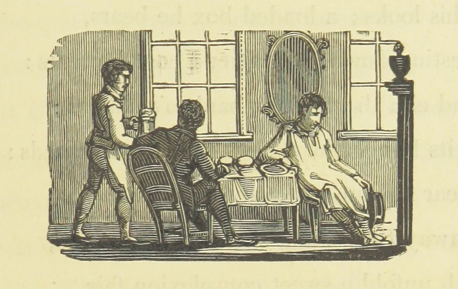An illustration from Gilbert; or True Love rewarded: an amatory rural poem. [By J. Templeman. Illustrated, 1809, leaf 161