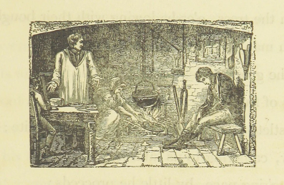 An illustration from Gilbert; or True Love rewarded: an amatory rural poem. [By J. Templeman. Illustrated, 1809, leaf 69
