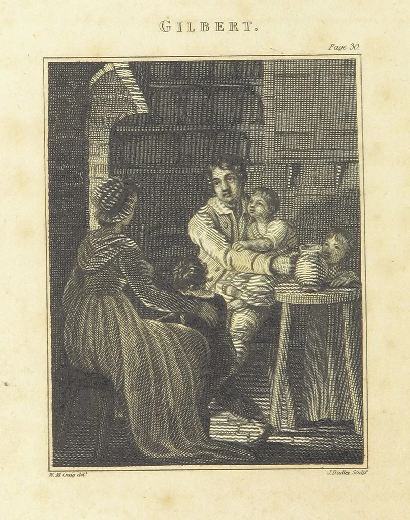 An illustration from Gilbert; or True Love rewarded: an amatory rural poem. [By J. Templeman. Illustrated, 1809, leaf 74
