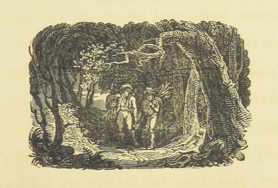 An illustration from Gilbert; or True Love rewarded: an amatory rural poem. [By J. Templeman. Illustrated, 1809, leaf 89