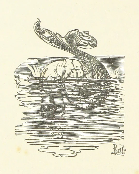 An illustration from Fifty “Bab” Ballads ... [Selected from “Bab Ballads” and “More Bab Ballads.”] With illustrations by the author, 1881, leaf 150