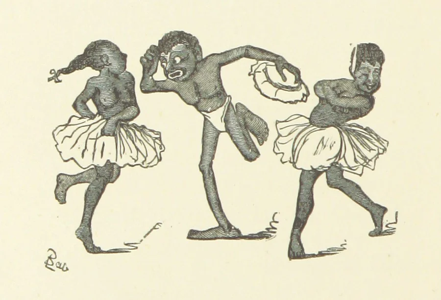 An illustration from Fifty “Bab” Ballads ... [Selected from “Bab Ballads” and “More Bab Ballads.”] With illustrations by the author, 1881, leaf 168