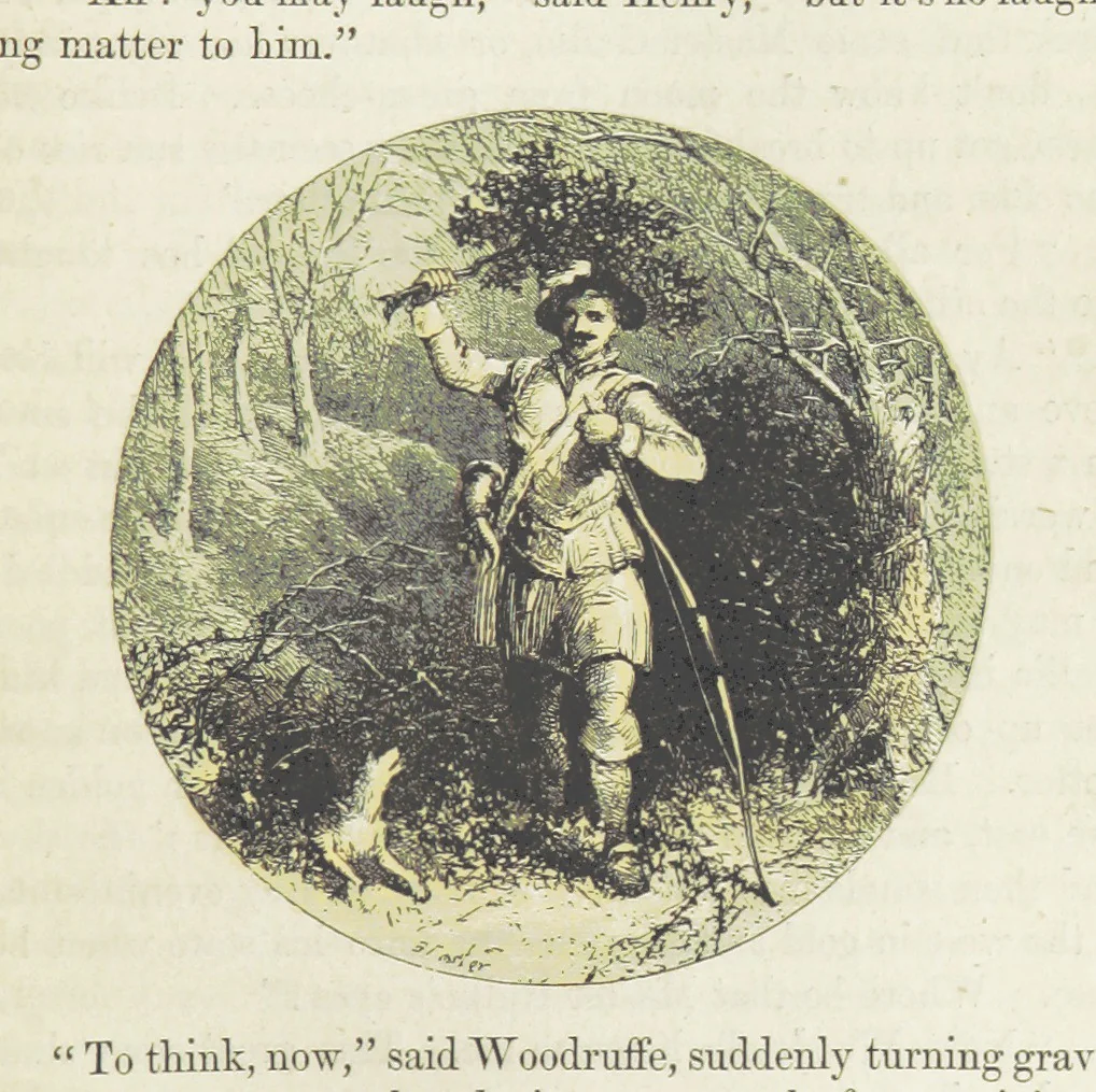 An illustration from The Carewes: a tale of the Civil Wars. With twenty-four illustrations by B. Foster, 1861, leaf 179