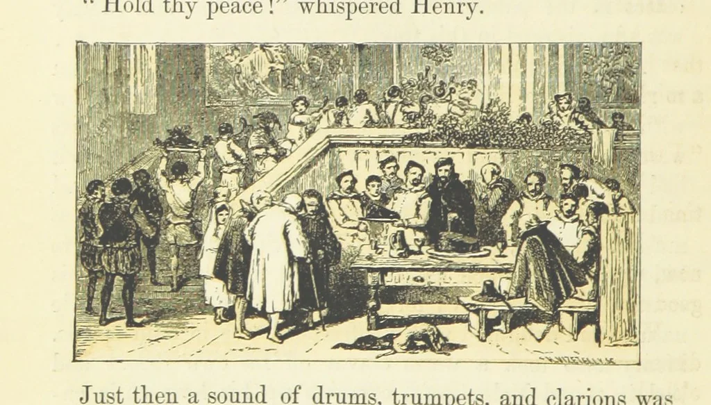 An illustration from The Carewes: a tale of the Civil Wars. With twenty-four illustrations by B. Foster, 1861, leaf 230