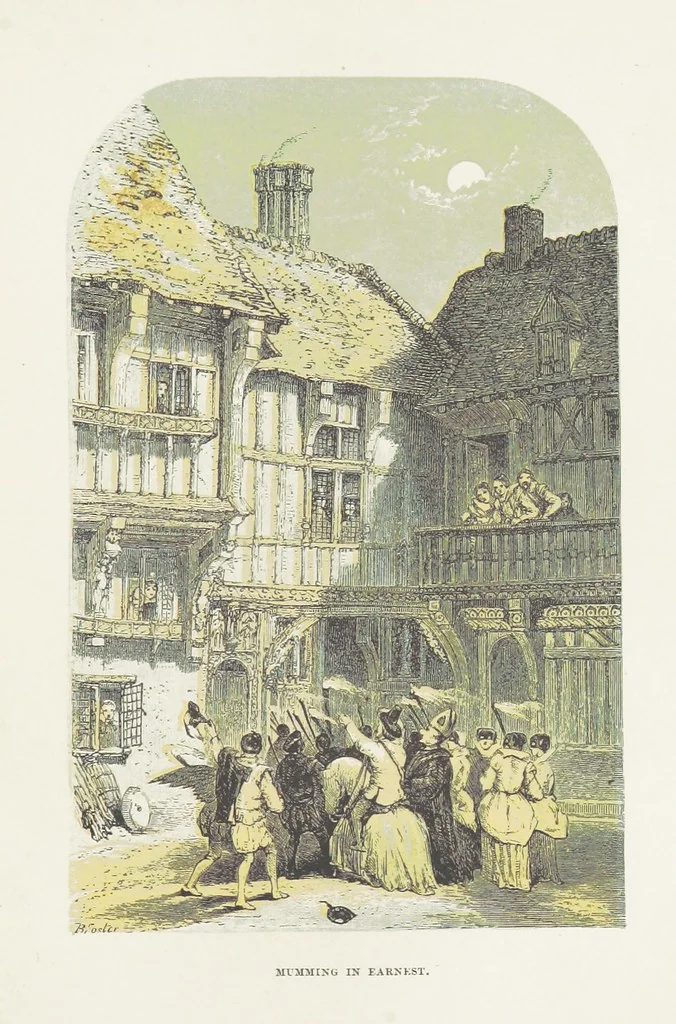 An illustration from The Carewes: a tale of the Civil Wars. With twenty-four illustrations by B. Foster, 1861, leaf 265