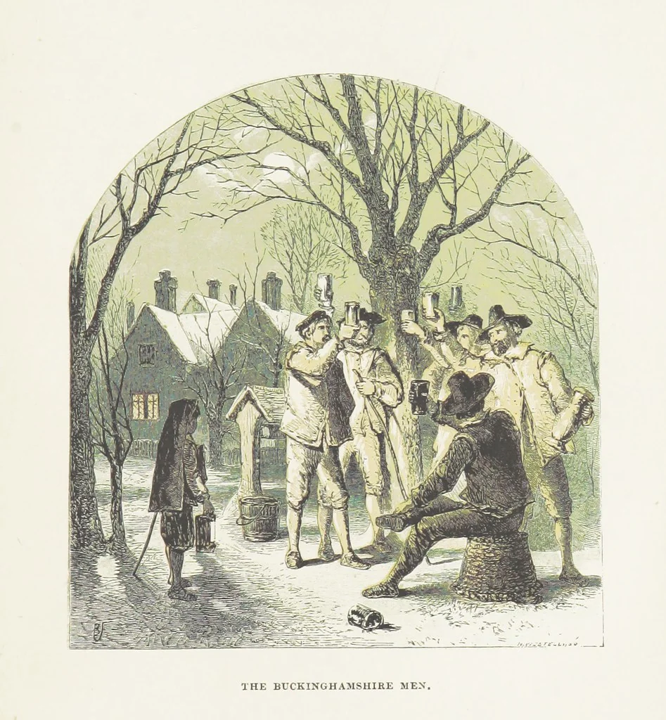 An illustration from The Carewes: a tale of the Civil Wars. With twenty-four illustrations by B. Foster, 1861, leaf 307