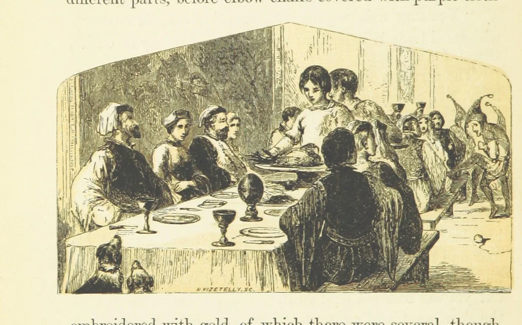 An illustration from The Carewes: a tale of the Civil Wars. With twenty-four illustrations by B. Foster, 1861, leaf 48
