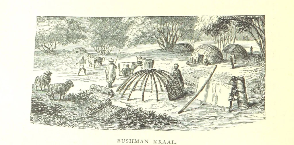An illustration from Days and Nights in the Desert. With ... illustrations, 1888, leaf 102