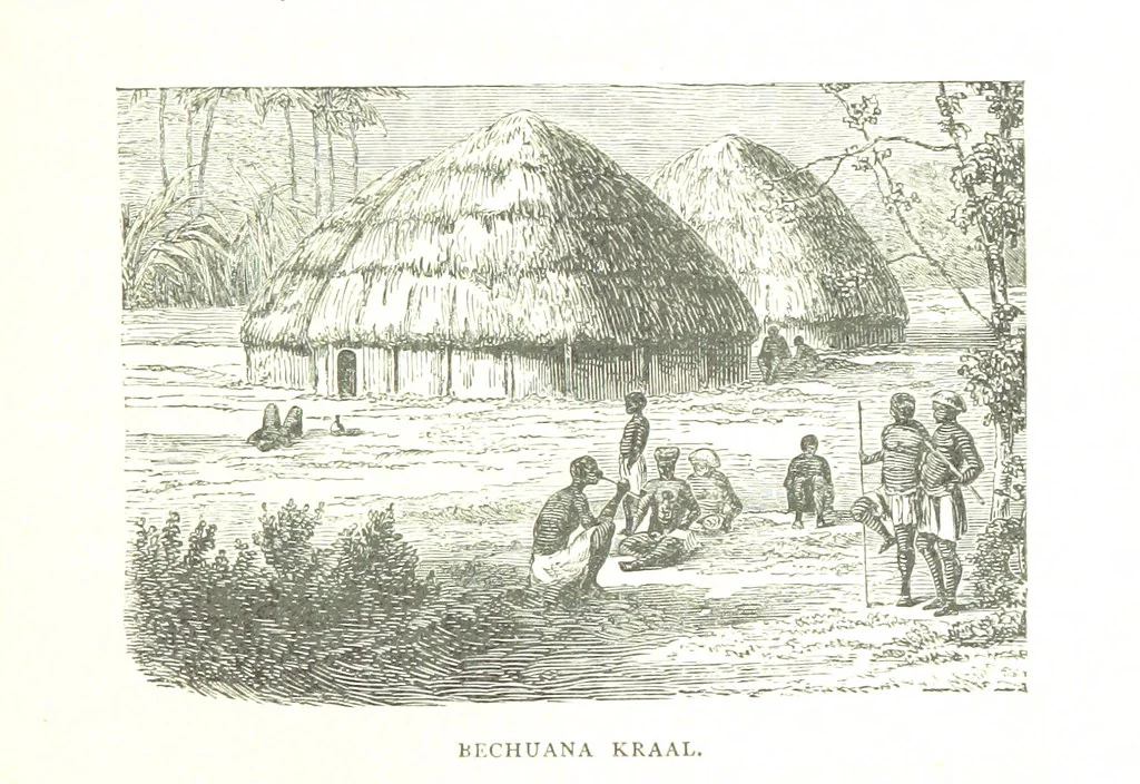 An illustration from Days and Nights in the Desert. With ... illustrations, 1888, leaf 161