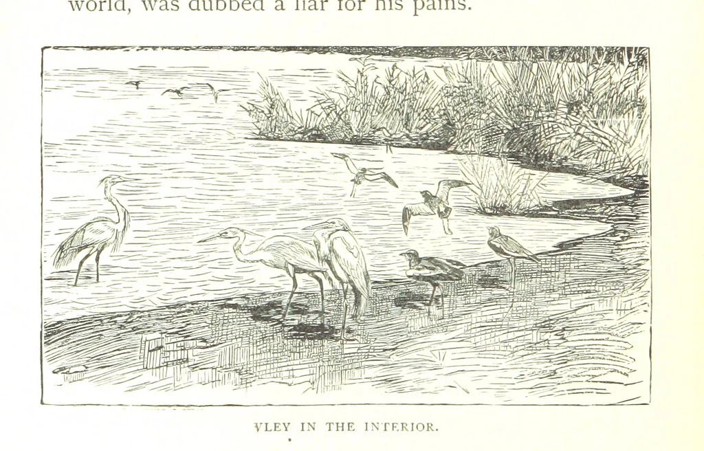 An illustration from Days and Nights in the Desert. With ... illustrations, 1888, leaf 66