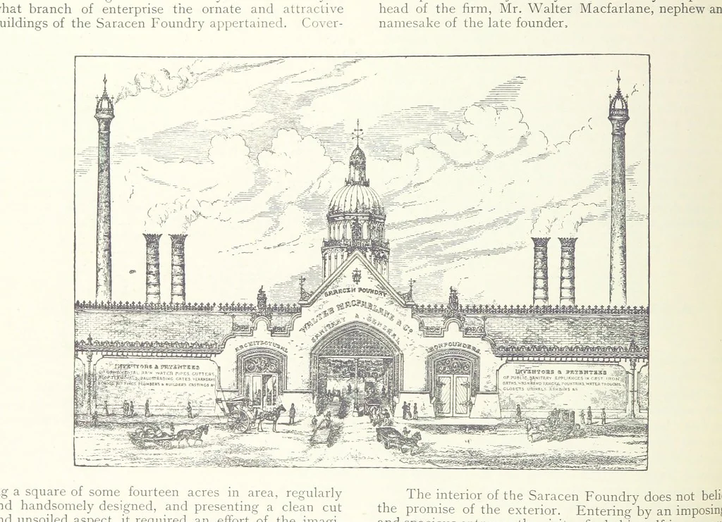 An illustration from Glasgow and it Environs. A literary, commercial and social review past and present ... With illustrated ... tour in the Highlands, 1891, leaf 104