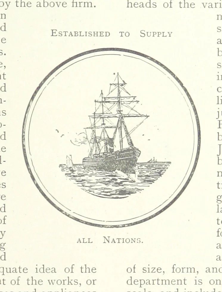 An illustration from Glasgow and it Environs. A literary, commercial and social review past and present ... With illustrated ... tour in the Highlands, 1891, leaf 145