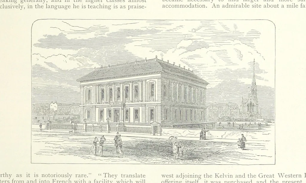 An illustration from Glasgow and it Environs. A literary, commercial and social review past and present ... With illustrated ... tour in the Highlands, 1891, leaf 149