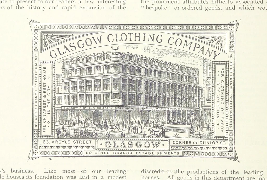 An illustration from Glasgow and it Environs. A literary, commercial and social review past and present ... With illustrated ... tour in the Highlands, 1891, leaf 180