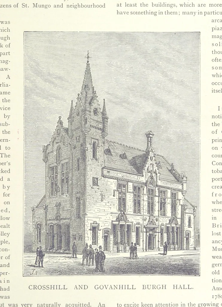 An illustration from Glasgow and it Environs. A literary, commercial and social review past and present ... With illustrated ... tour in the Highlands, 1891, leaf 19
