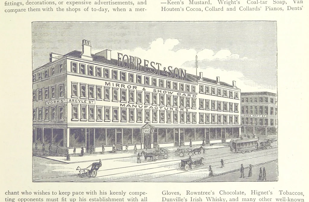 An illustration from Glasgow and it Environs. A literary, commercial and social review past and present ... With illustrated ... tour in the Highlands, 1891, leaf 205