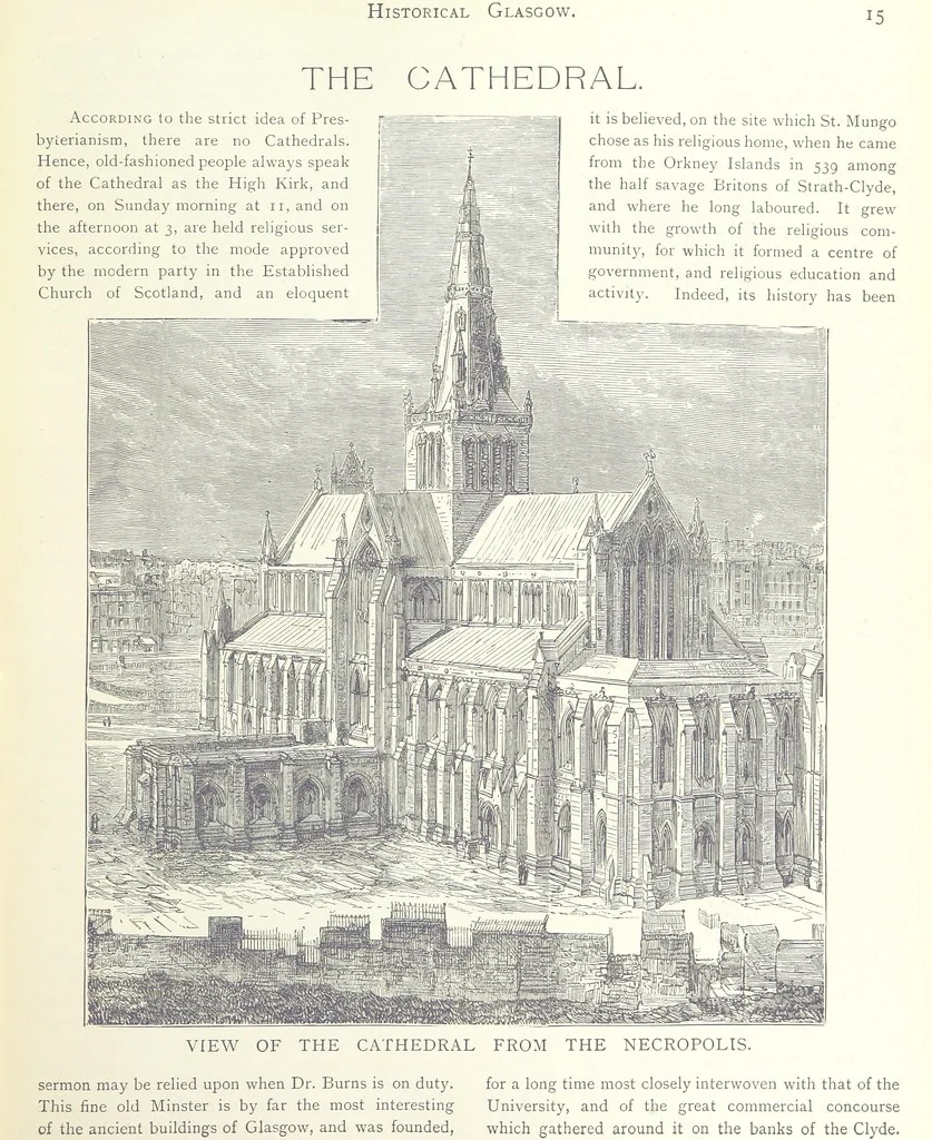 An illustration from Glasgow and it Environs. A literary, commercial and social review past and present ... With illustrated ... tour in the Highlands, 1891, leaf 21