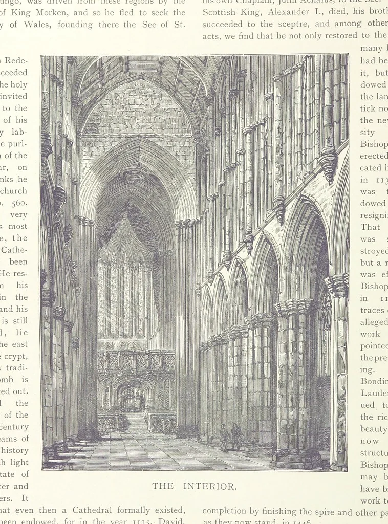 An illustration from Glasgow and it Environs. A literary, commercial and social review past and present ... With illustrated ... tour in the Highlands, 1891, leaf 22