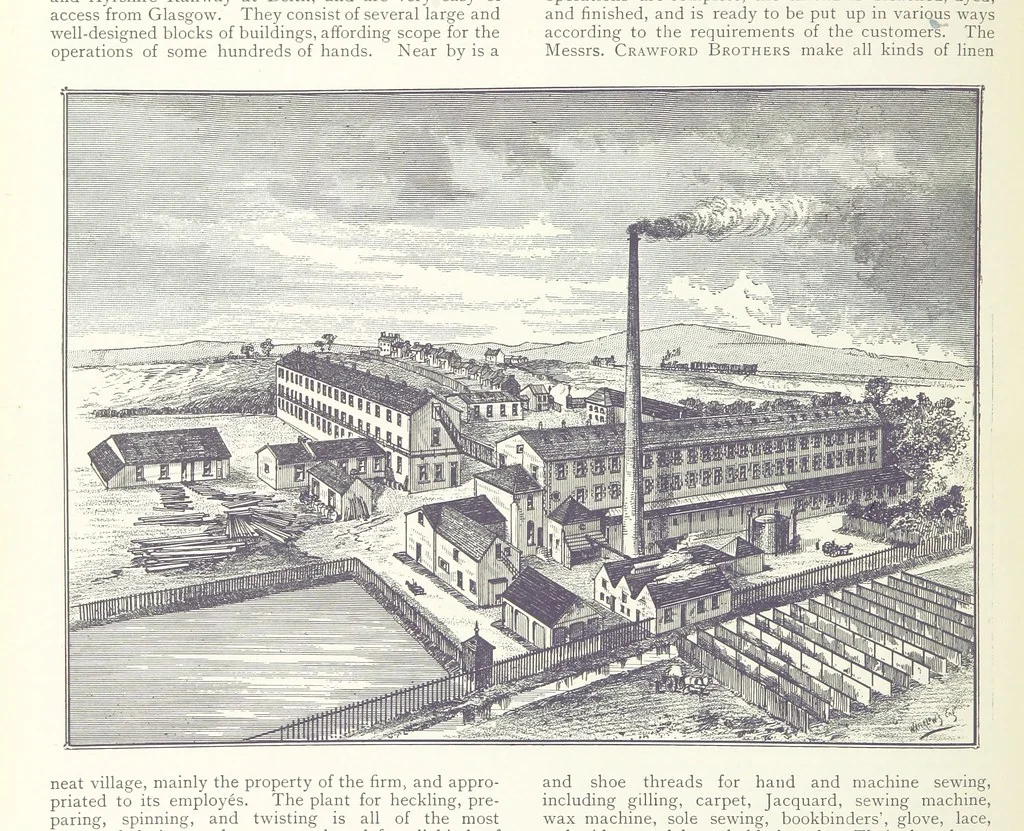 An illustration from Glasgow and it Environs. A literary, commercial and social review past and present ... With illustrated ... tour in the Highlands, 1891, leaf 238