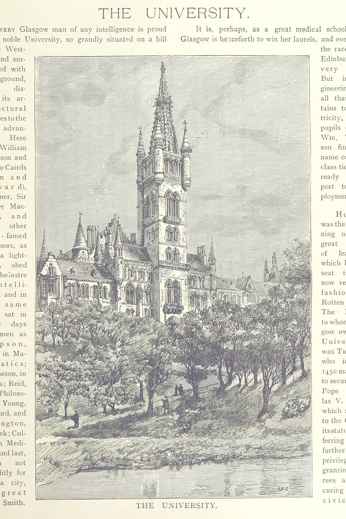 An illustration from Glasgow and it Environs. A literary, commercial and social review past and present ... With illustrated ... tour in the Highlands, 1891, leaf 25