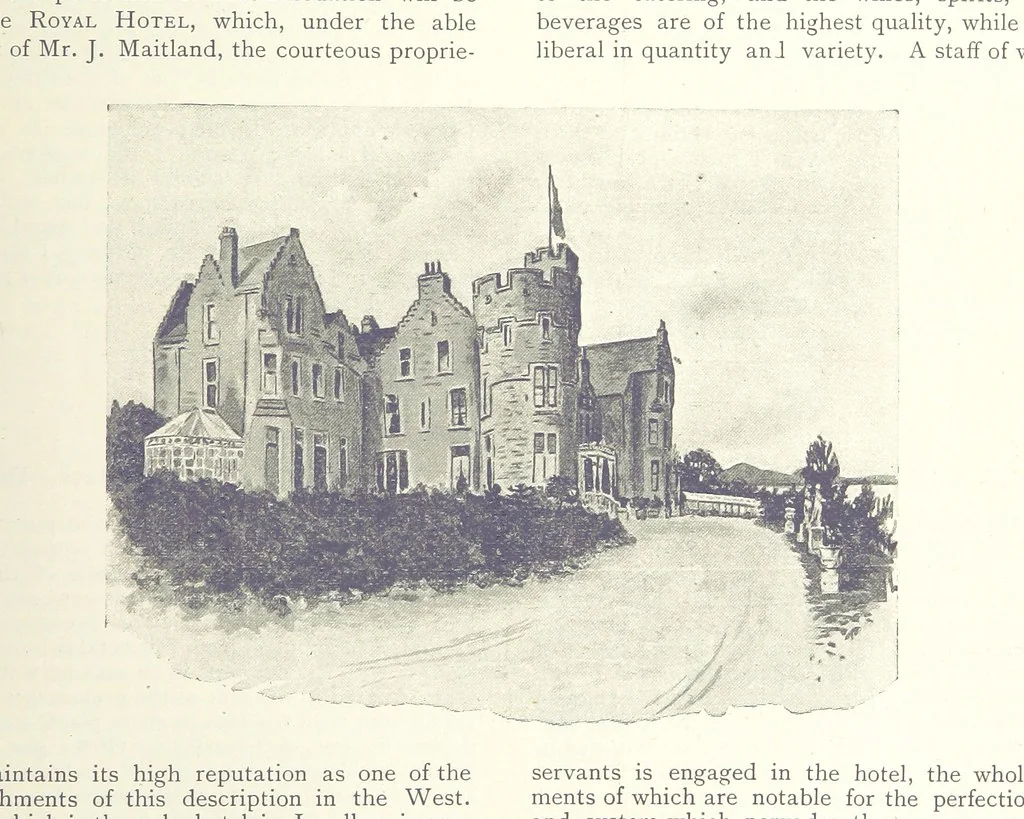 An illustration from Glasgow and it Environs. A literary, commercial and social review past and present ... With illustrated ... tour in the Highlands, 1891, leaf 265