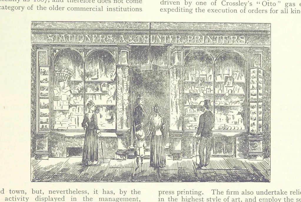 An illustration from Glasgow and it Environs. A literary, commercial and social review past and present ... With illustrated ... tour in the Highlands, 1891, leaf 295