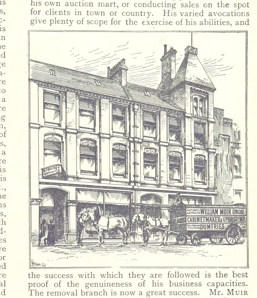 An illustration from Glasgow and it Environs. A literary, commercial and social review past and present ... With illustrated ... tour in the Highlands, 1891, leaf 299