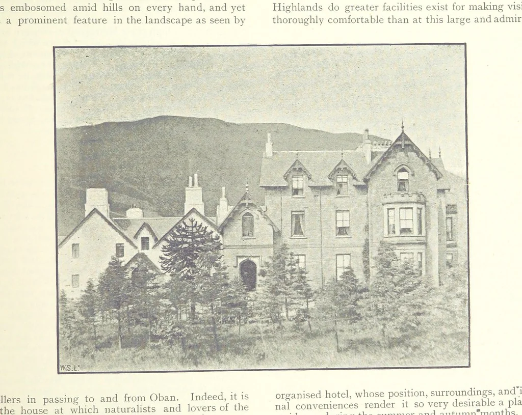 An illustration from Glasgow and it Environs. A literary, commercial and social review past and present ... With illustrated ... tour in the Highlands, 1891, leaf 321