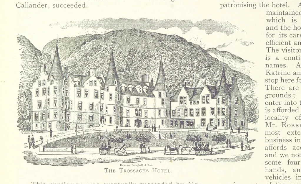 An illustration from Glasgow and it Environs. A literary, commercial and social review past and present ... With illustrated ... tour in the Highlands, 1891, leaf 324