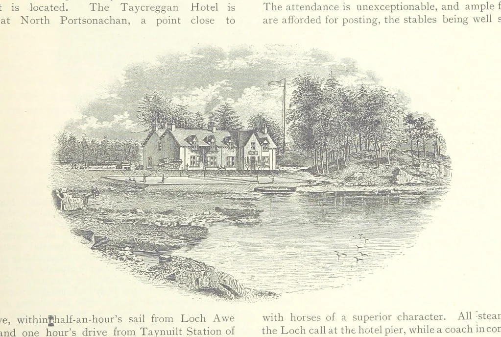 An illustration from Glasgow and it Environs. A literary, commercial and social review past and present ... With illustrated ... tour in the Highlands, 1891, leaf 325