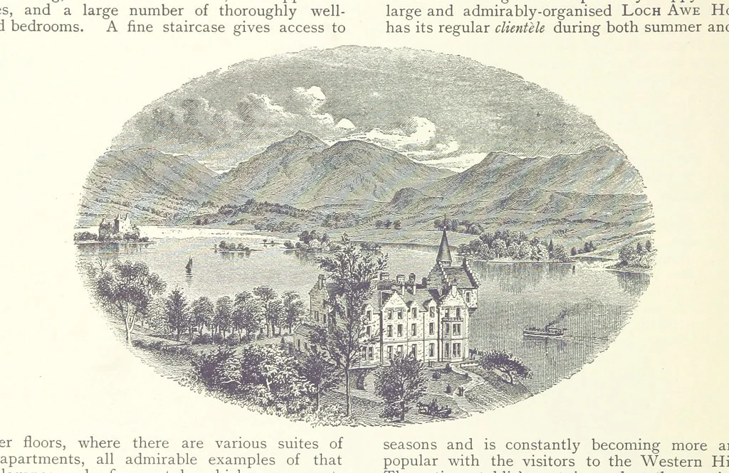 An illustration from Glasgow and it Environs. A literary, commercial and social review past and present ... With illustrated ... tour in the Highlands, 1891, leaf 326