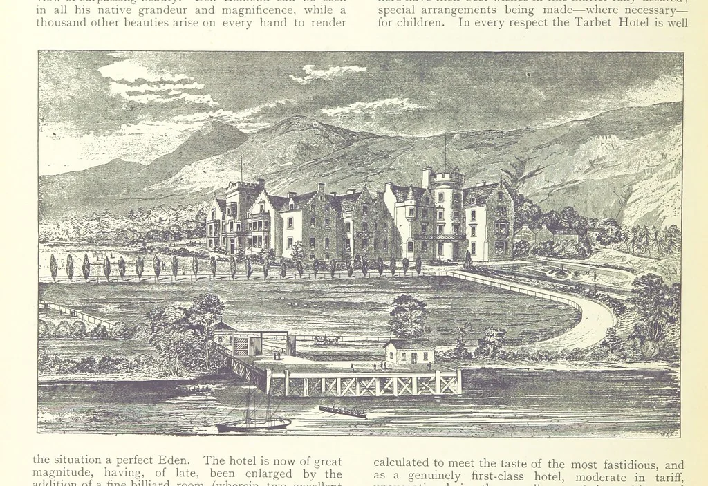 An illustration from Glasgow and it Environs. A literary, commercial and social review past and present ... With illustrated ... tour in the Highlands, 1891, leaf 328
