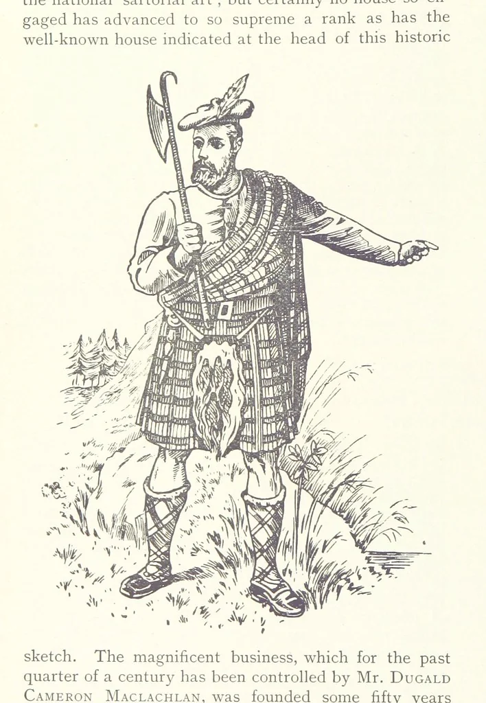 An illustration from Glasgow and it Environs. A literary, commercial and social review past and present ... With illustrated ... tour in the Highlands, 1891, leaf 336