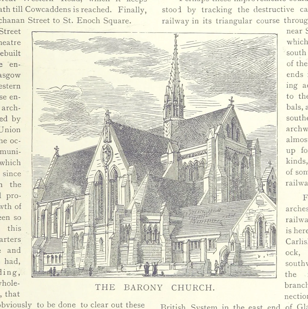 An illustration from Glasgow and it Environs. A literary, commercial and social review past and present ... With illustrated ... tour in the Highlands, 1891, leaf 35