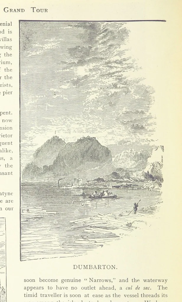 An illustration from Glasgow and it Environs. A literary, commercial and social review past and present ... With illustrated ... tour in the Highlands, 1891, leaf 352
