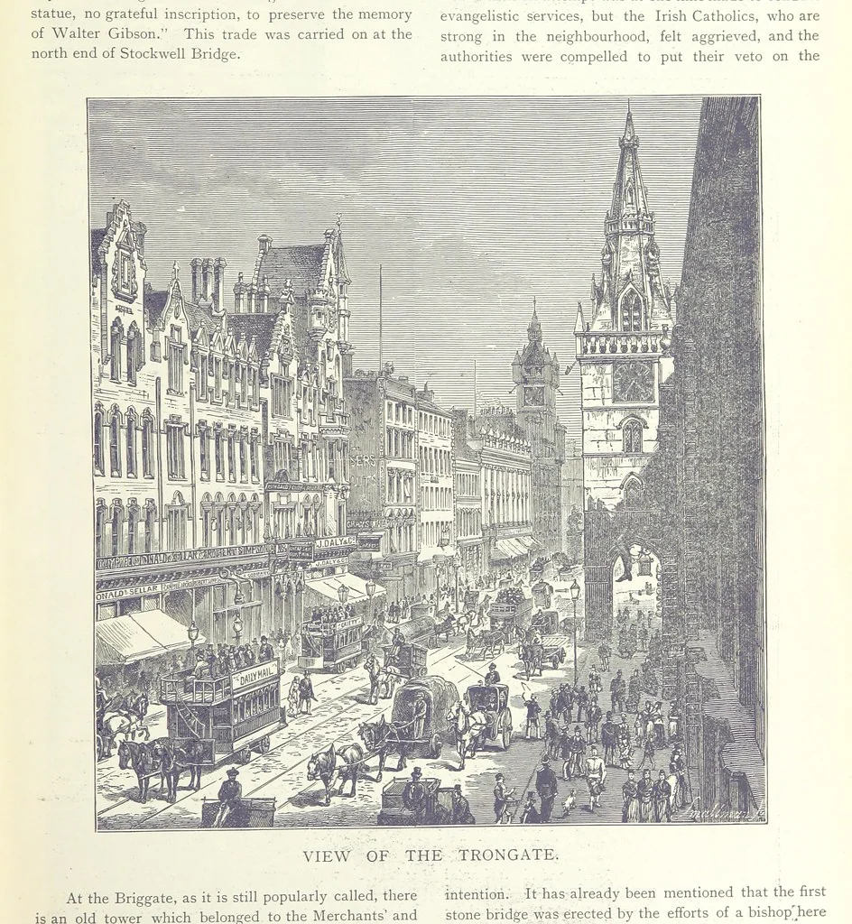 An illustration from Glasgow and it Environs. A literary, commercial and social review past and present ... With illustrated ... tour in the Highlands, 1891, leaf 37