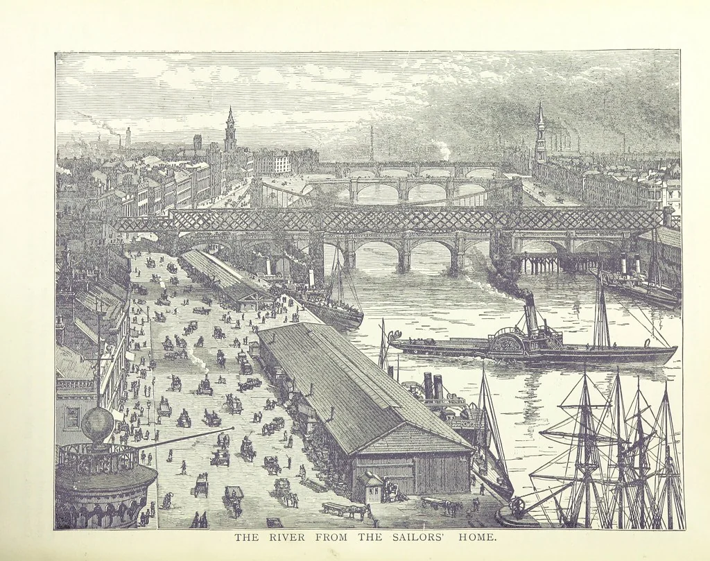 An illustration from Glasgow and it Environs. A literary, commercial and social review past and present ... With illustrated ... tour in the Highlands, 1891, leaf 38