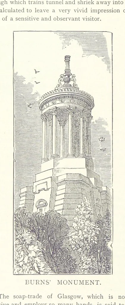 An illustration from Glasgow and it Environs. A literary, commercial and social review past and present ... With illustrated ... tour in the Highlands, 1891, leaf 42